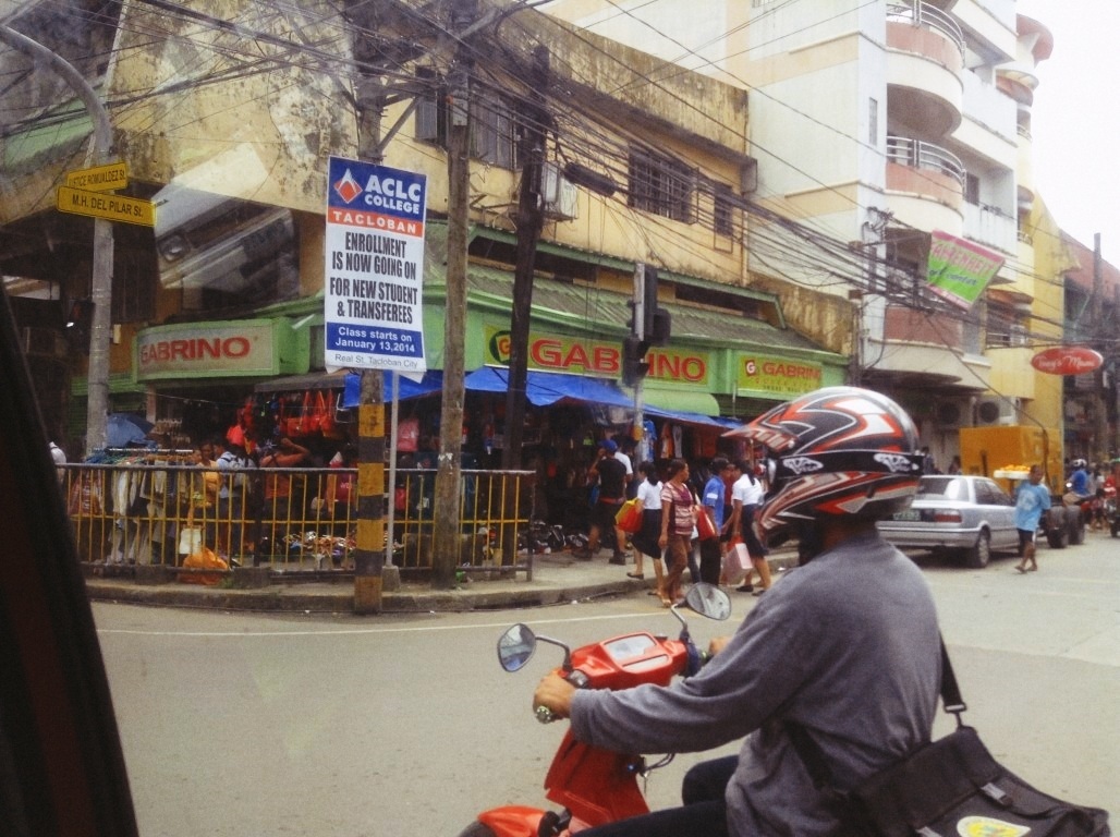 Gabrino tacloban city after typhoon yolanda