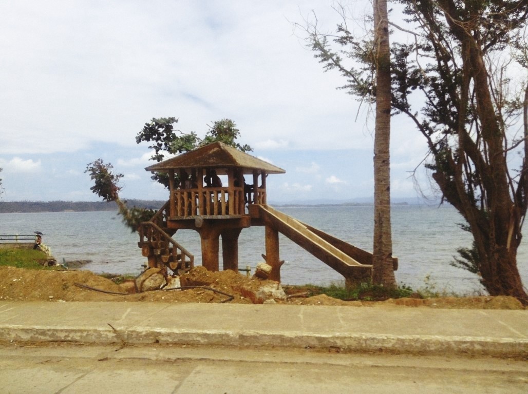 freedom park in tacloban city after typhoon yolanda