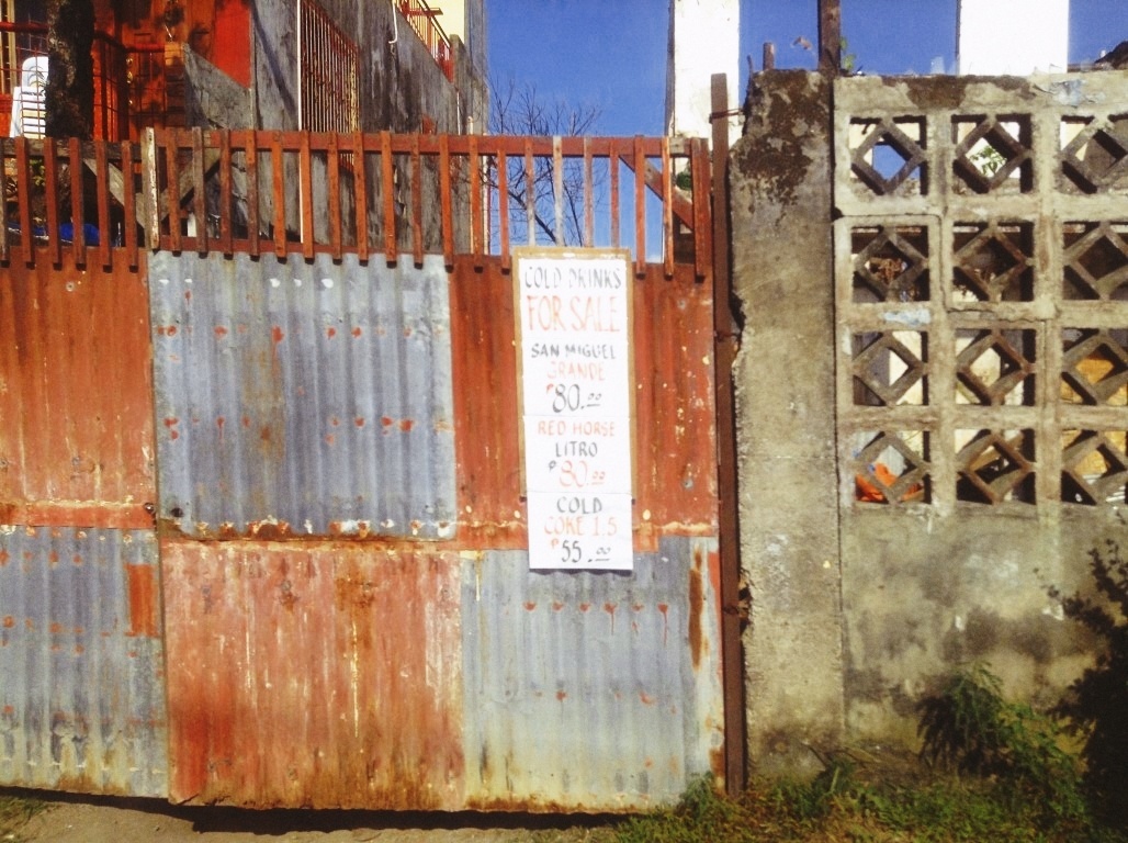 cold drinks for sale in v&g subdivision after typhoon yolanda