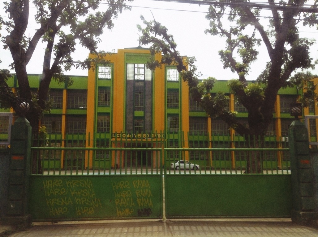 Liceo Del Verbo in Tacloban City after typhoon Yolanda