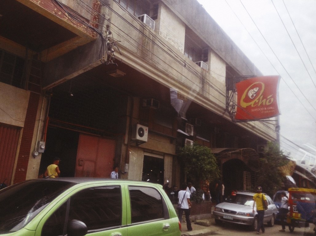 Ocho restaurant in Tacloban City after typhoon Yolanda