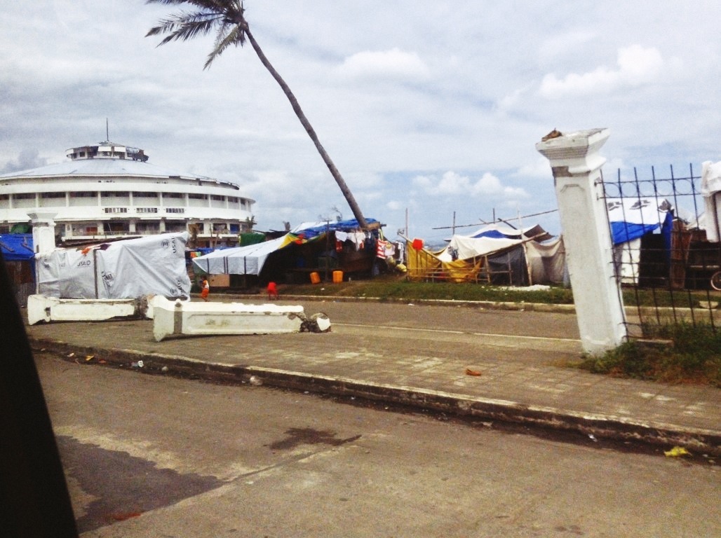 tacloban city astrodome after typhoon yolanda