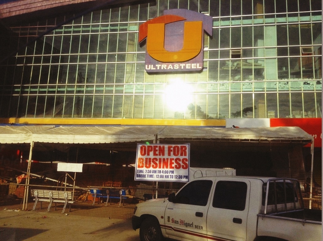 ultra steel now open for business in tacloban city after typhoon yolanda